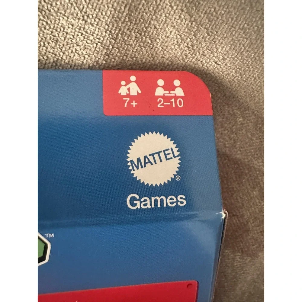 UNO Super Mario Card Game Mattel Nintendo 2016 Party Family Cards 112pcs 7+ 2-10
